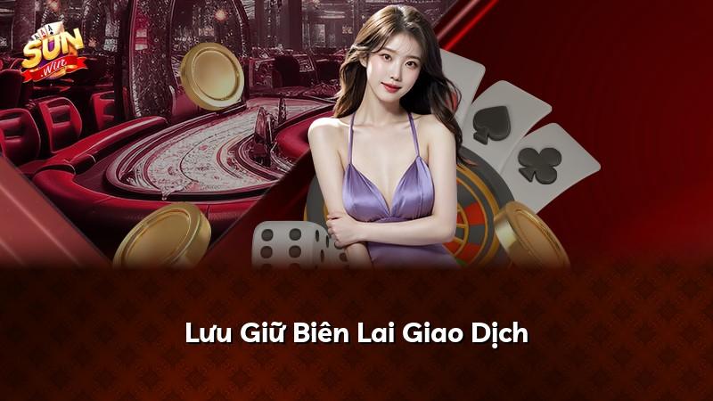 Lưu Giữ Biên Lai Giao Dịch