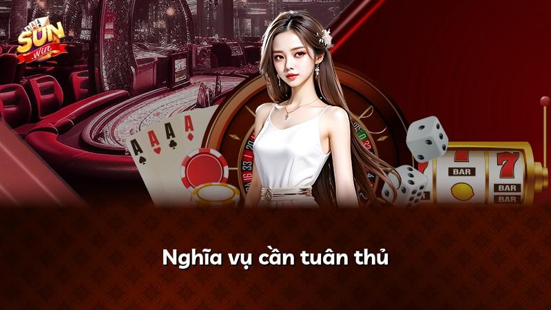 Nghĩa vụ cần tuân thủ