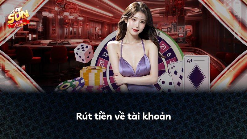 Rút tiền về tài khoản